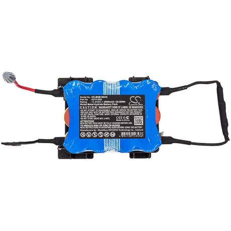 14.4V, Ni-MH, 2000mAh, Vacuum battery fits Siemens, Bosch, Bbhmove1/01, Bbhmove1/03, Bbhmove101, 28.80Wh Vacuum Cameron Sino Technology Limited