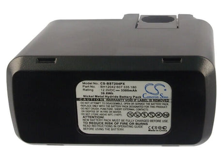 12.0V, Ni-MH, 3300mAh, Power Tools battery fits Bosch, 2 607 335 021, Gbm 12ve, Gbm 12vebs, 39.6Wh Power Tools Cameron Sino Technology Limited (Power Tools)