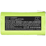 4.8V, Ni-MH, 2000mAh, Vacuum battery fits Schneide, Bosch, P800sl, 9.60Wh Vacuum Cameron Sino Technology Limited