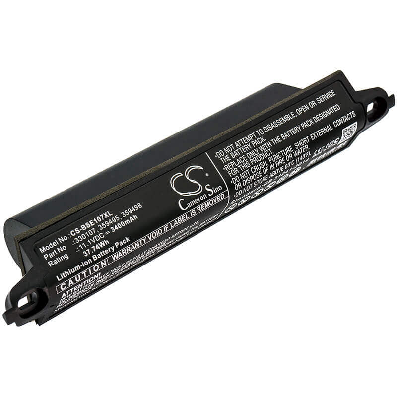11.1V, Li-ion, 3400mAh, Speaker battery fits Bose, 404600, Soundlink, 37.74Wh Speaker Cameron Sino Technology Limited