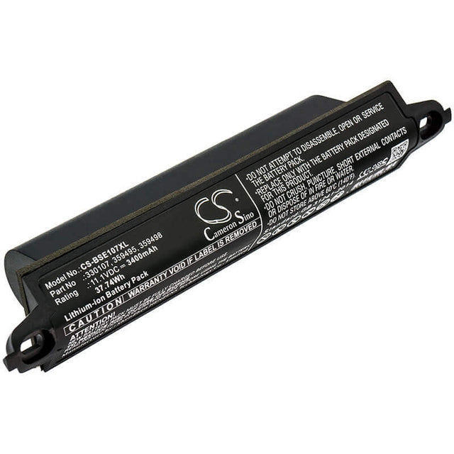 11.1V, Li-ion, 3400mAh, Speaker battery fits Bose, 404600, Soundlink, 37.74Wh Speaker Cameron Sino Technology Limited
