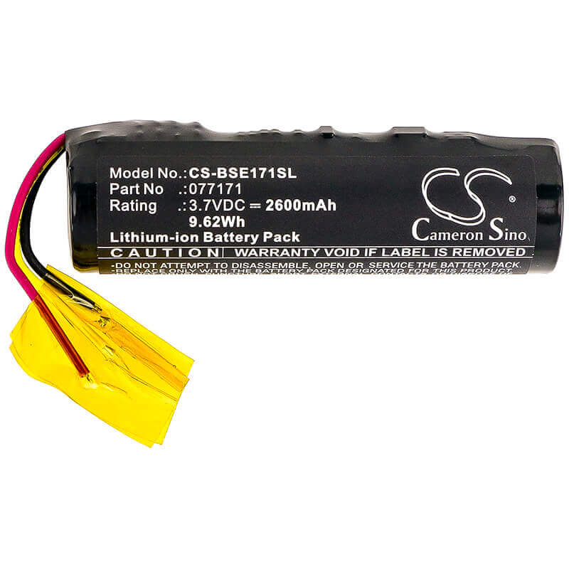 3.7V, Li-ion, 2600mAh, Speaker battery fits Bose, 423816, Soundlink Micro, 9.62Wh Speaker Cameron Sino Technology Limited