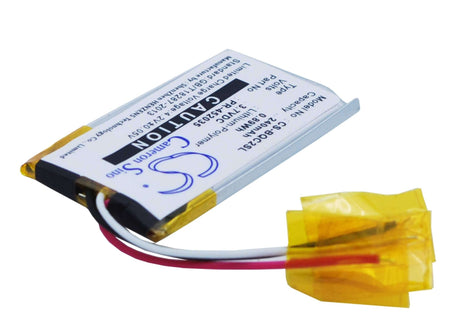 3.7V, Li-Polymer, 240mAh, Headset battery fits Mio, Mio, Bose, Bose, 338040000101, Qc20, Quietcomfort 20, 0.89Wh Wireless Headset Cameron Sino Technology Limited