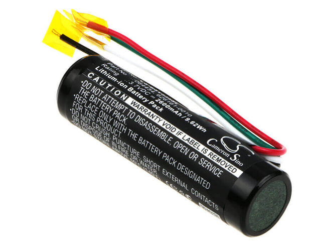 3.7V, Li-ion, 2600mAh, Speaker battery fits Bose, 520ii, 525ii, 9.62Wh Speaker Cameron Sino Technology Limited