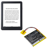3.7V, Li-Polymer, 1600mAh, E-book, E-reader battery fits Boyue, T-345769p, P6, 5.92Wh E-book, E-reader Cameron Sino Technology Limited