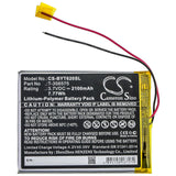 3.7V, Li-Polymer, 2100mAh, E-book, E-reader battery fits Boyue, T-356575, T62, 7.77Wh E-book, E-reader Cameron Sino Technology Limited