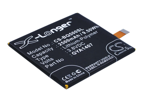 3.8V, Li-Polymer, 2500mAh, SmartPhone battery fits Bq, B24, Aquaris E5, Aquaris E5 Fhd, 9.5Wh Mobile, SmartPhone Cameron Sino Technology Limited (Suspended)