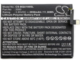 3.85V, Li-Polymer, 2950mAh, SmartPhone battery fits Bq, 3080, Aquaris U, U Lite, 11.36Wh Mobile, SmartPhone Cameron Sino Technology Limited (Smartphone)