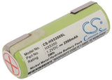 1.2V, Ni-MH, 2500mAh, Toothbrush battery fits Philips, Bella, Braun, 233.800886, 1530, 1590, 3Wh Toothbrush Cameron Sino Technology Limited