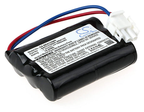 7.20V, Ni-MH, 1500mAh, Medical battery fits Braun, 120009, Perfusor Ft, Perfusor Vii, 10.80Wh Medical Cameron Sino Technology Limited (Medical)