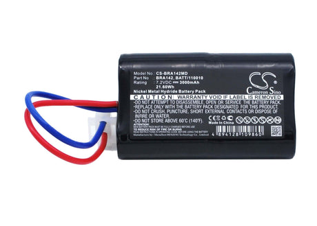 7.2V, Ni-MH, 3000mAh, Medical battery fits Braun, 110010, 3-eckige Bauform, Perfusor F, 21.60Wh Medical Cameron Sino Technology Limited (Medical)