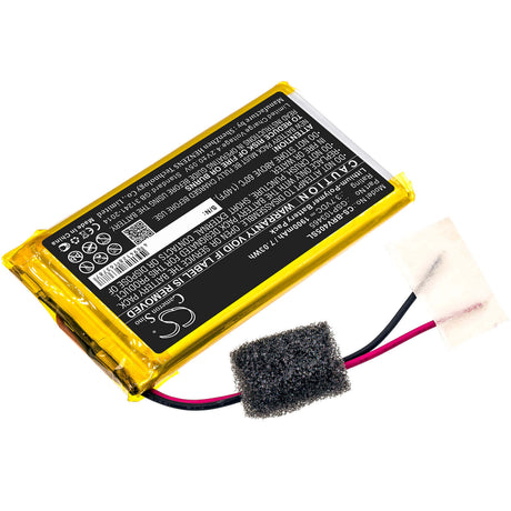 3.7V, Li-Polymer, 1900mAh, Speaker battery fits Braven, 405, 7.03Wh Speaker Cameron Sino Technology Limited