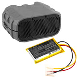 3.7V, Li-Polymer, 2000mAh, Speaker battery fits Braven, Brv-1s, Brv-1s Ultra Rugged, 7.40Wh Speaker Cameron Sino Technology Limited