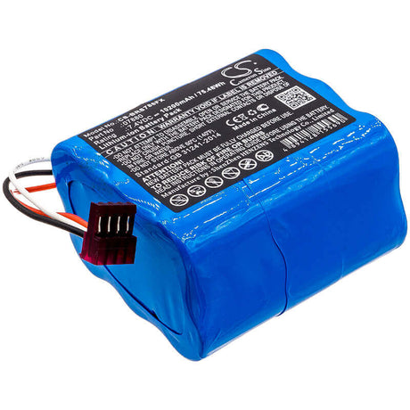 7.4V, Li-ion, 10200mAh, Flashlight battery fits Bright Star, 7880, 7802, 7815, 75.48Wh Flashlight Cameron Sino Technology Limited