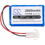 7.4V, Li-Polymer, 2000mAh, Cars battery fits Brookstone, Brookstone, Rover Revolution, 14.8Wh Cars Cameron Sino Technology Limited