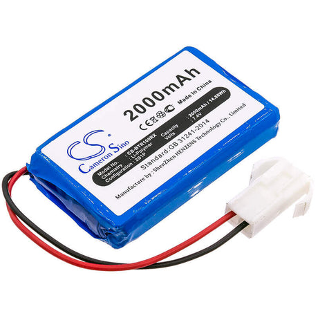 7.4V, Li-Polymer, 2000mAh, Cars battery fits Brookstone, Brookstone, Rover Revolution, 14.8Wh Cars Cameron Sino Technology Limited