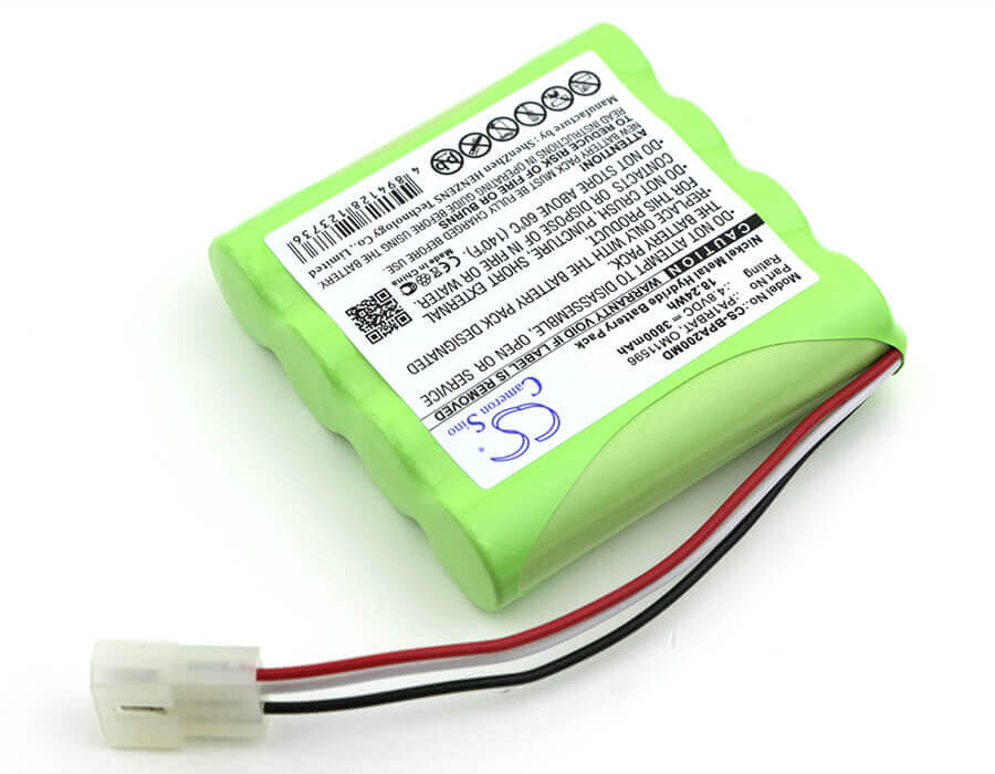 4.8V, Ni-MH, 3800mAh, Medical battery fits Bullard, 84932, Pa20 Air Purifying System, Pa20 Rspirator, 18.24Wh Medical Cameron Sino Technology Limited (Medical)