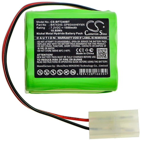 PLC Battery for Burley, Gas Fire 7.2v, 1500mah - 10.80wh PLC Cameron Sino Technology Limited