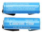 Lithium Ion Battery from Cameron Sino, replaces 14430 3.7v, 700mah - 2.59wh 14430 Cameron Sino Technology Limited