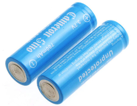 Cameron Sino CS-ICR14430NE Lithium Ion 14430 4/5 AA Cell – 650mAh 3.7V (2-Pack) 14430 Cameron Sino Technology Limited