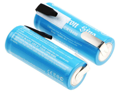 4/3A Lithium Ion Battery same way tabs, 18500/18490 2 Pcs, 3.7v, 1600mah - 5.92wh 18490 Cameron Sino Technology Limited