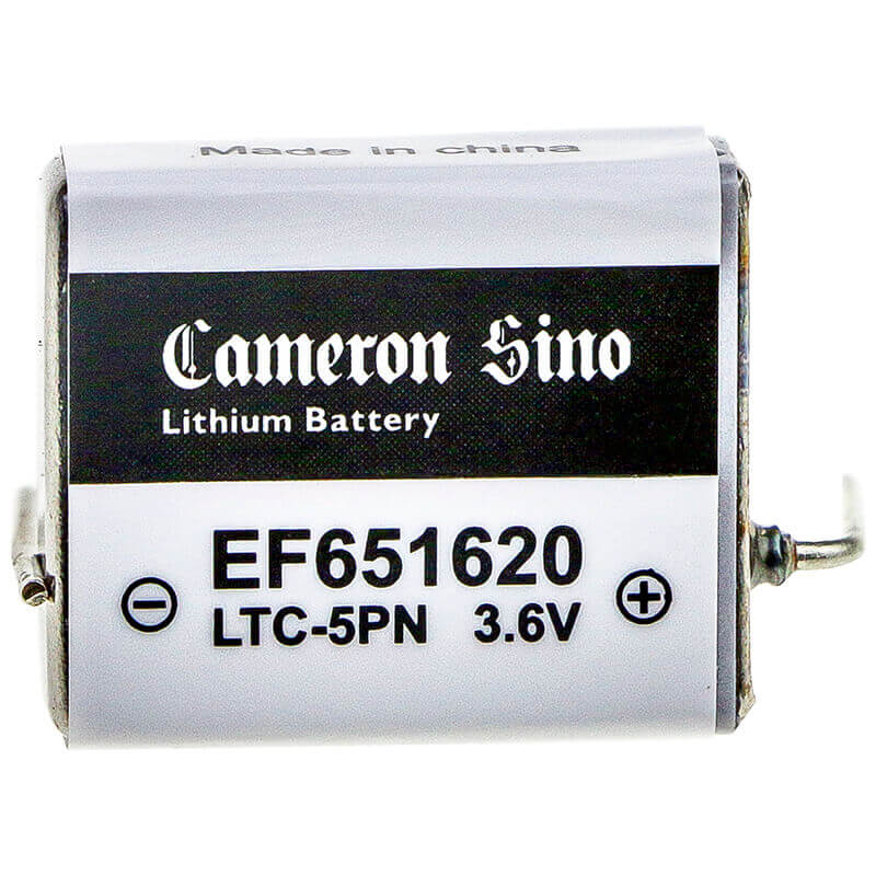 Li-SOCl2 Battery LTC-5PN, Ef651620 3.6v, 550mah - 1.98wh EF651620 Cameron Sino Technology Limited