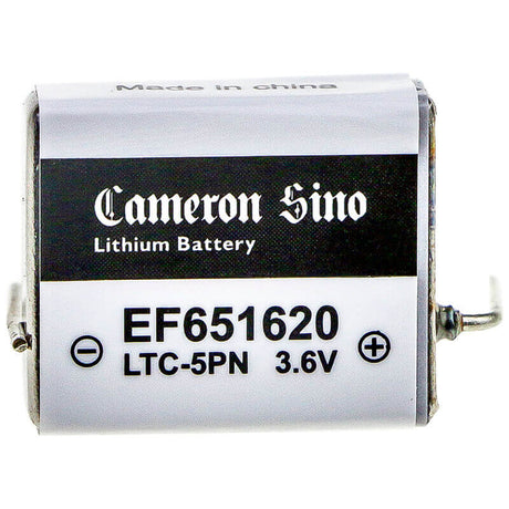 Li-SOCl2 Battery LTC-5PN, Ef651620 3.6v, 550mah - 1.98wh EF651620 Cameron Sino Technology Limited