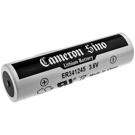 Battery For Cameron Sino Er361245 Primary Lithium Cell Battery, Li-socl2 Er341245 Cs-er341245, 3.6v 35ah ER341245 Cameron Sino Technology Limited   