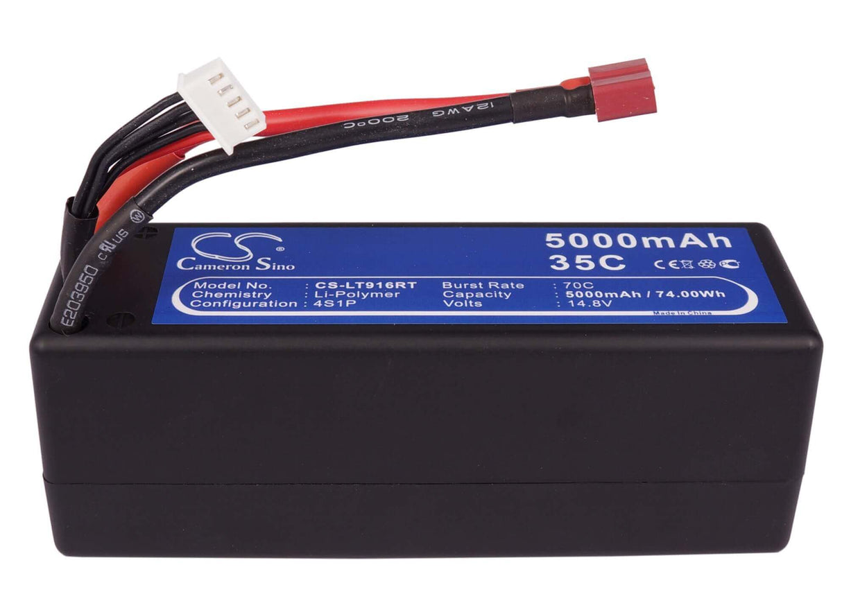 Remote cars battery For Rc Hobby 14.8v, 5000mah - 74.00wh Cars Cameron Sino Technology Limited
