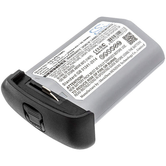 10.8V, Li-ion, 2600mAh, Camera battery fits Canon, Lp-e19, 1d Mark 3, 1d Mark 4, 28.08Wh Camera Cameron Sino Technology Limited (Camera)