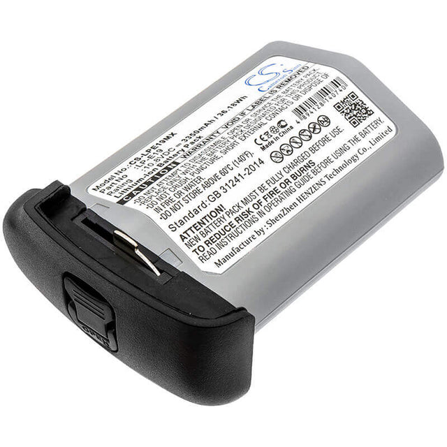 10.8V, Li-ion, 3350mAh, Camera battery fits Canon, Lp-e19, 1d Mark 3, 1d Mark 4, 36.18Wh Camera Cameron Sino Technology Limited (Camera)