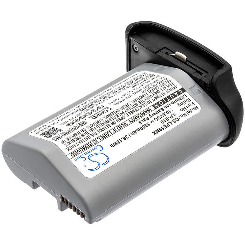 10.8V, Li-ion, 3350mAh, Camera battery fits Canon, Lp-e19, 1d Mark 3, 1d Mark 4, 36.18Wh Camera Cameron Sino Technology Limited (Camera)