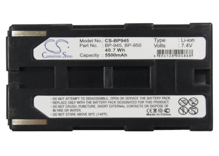 Battery For Canon C2, E1, E2, E30, 7.4v, 5500mah - 40.70wh Batteries for Electronics Cameron Sino Technology Limited (Suspended)