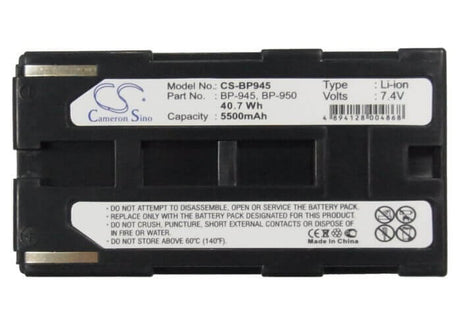 Battery For Canon C2, E1, E2, E30, 7.4v, 5500mah - 40.70wh Batteries for Electronics Cameron Sino Technology Limited (Suspended)