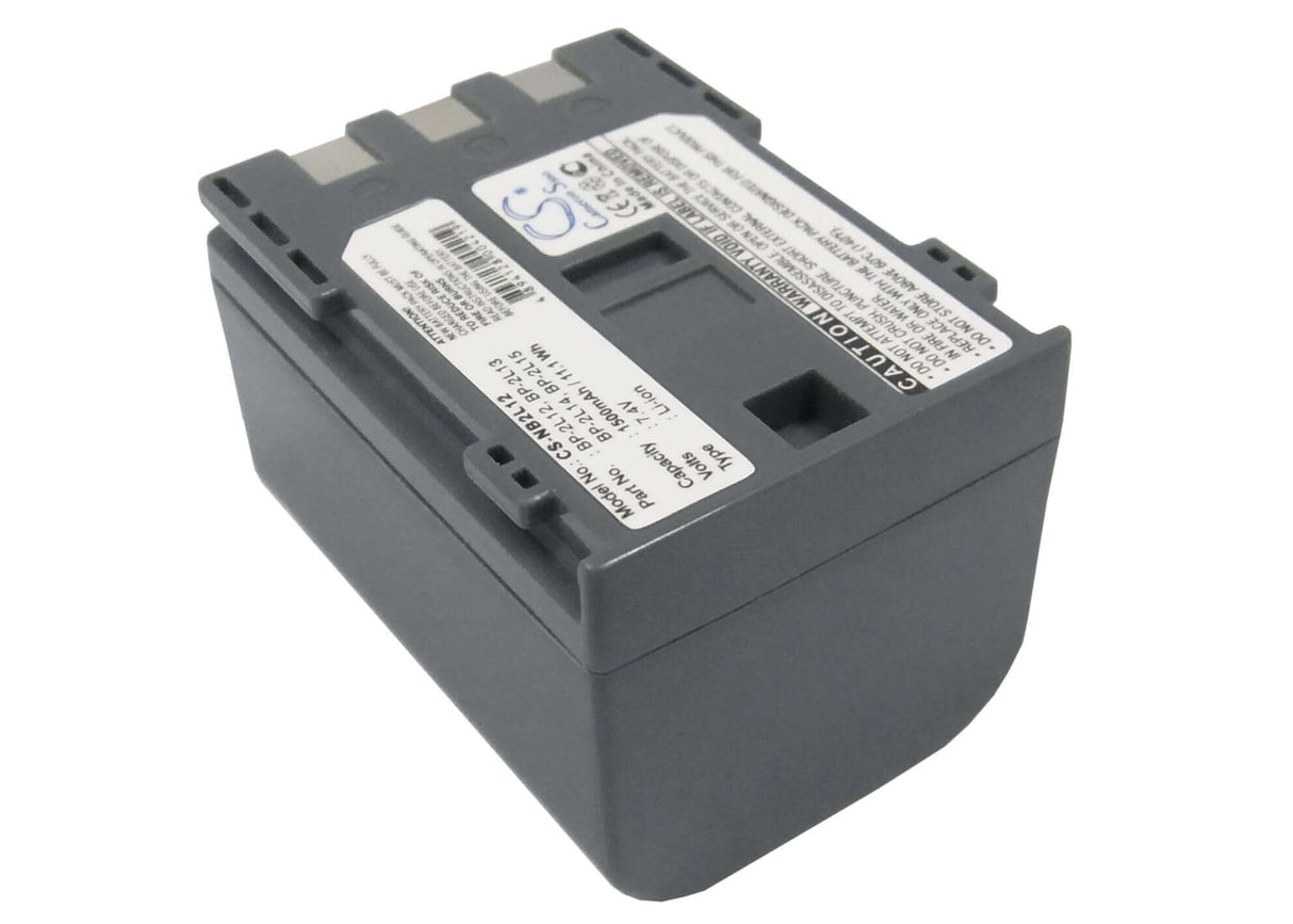 7.4V, Li-ion, 1500mAh, Camera battery fits Canon, Bp-2l12, Dc310, Dc320, 11.1Wh Camera Cameron Sino Technology Limited (Camera)