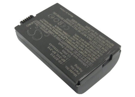 7.4V, Li-ion, 1620mAh, Camera battery fits Canon, Bp-310, Dc51, Ixy Dvm5, 11.988Wh Camera Cameron Sino Technology Limited (Camera)