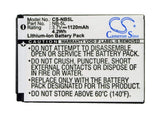Camera Battery For Canon NB-5L, Digital Ixus 800 Is, 3.7v, 1120mah - 4.14wh Camera Cameron Sino Technology Limited (Camera)