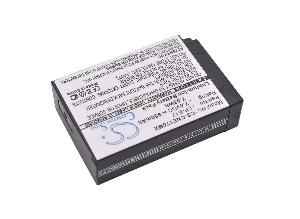 Camera Battery For Canon, Eos 750d, Eos 760d, Eos 800d, Eos Kiss X8i 7.4v, 950mah - 7.03wh Camera Cameron Sino Technology Limited (Camera)
