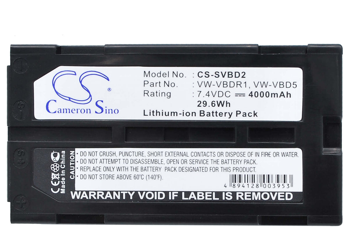 Camera Battery For Canon Es-300v, Es-4000, Es-410, Es-410v, 7.4v, 4000mah - 29.60wh Camera Cameron Sino Technology Limited (Camera)
