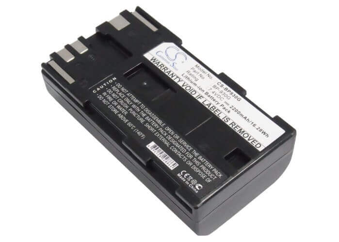 7.4V, Li-ion, 2200mAh, Camera battery fits Canon, Bp-930g, Gl1, Gl2, 16.28Wh Camera Cameron Sino Technology Limited (Camera)