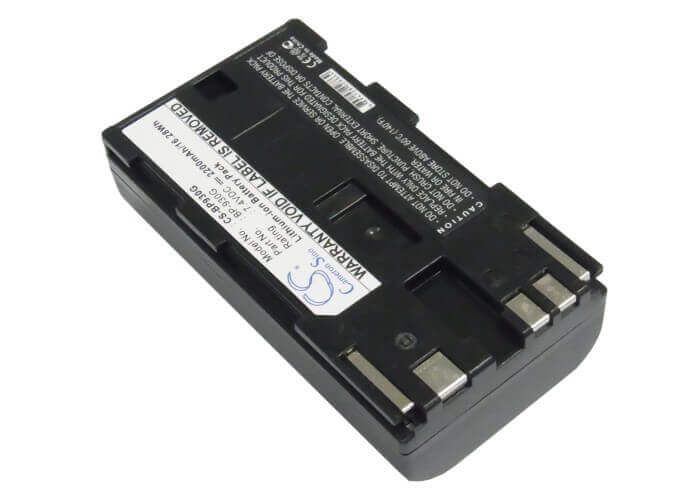 7.4V, Li-ion, 2200mAh, Camera battery fits Canon, Bp-930g, Gl1, Gl2, 16.28Wh Camera Cameron Sino Technology Limited (Camera)