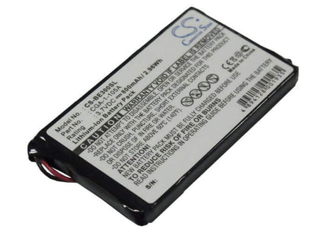 3.7V, Li-ion, 800mAh, PDA battery fits Casio, Cga-1-105a, Cassiopeia Be-300, Cassiopeia Be-500, 2.96Wh PDA, Pocket PC Cameron Sino Technology Limited