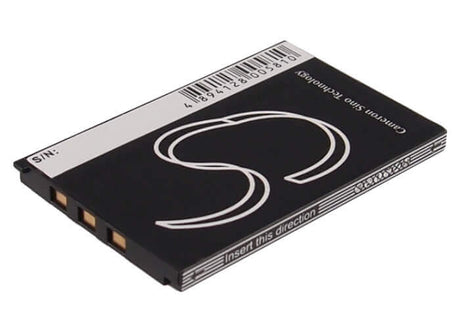 3.7V, Li-ion, 650mAh, Camera battery fits Casio, Np-20, Exilim Card Ex-s880, Exilim Card Ex-s880bk, 2.405Wh Camera Cameron Sino Technology Limited (Camera)