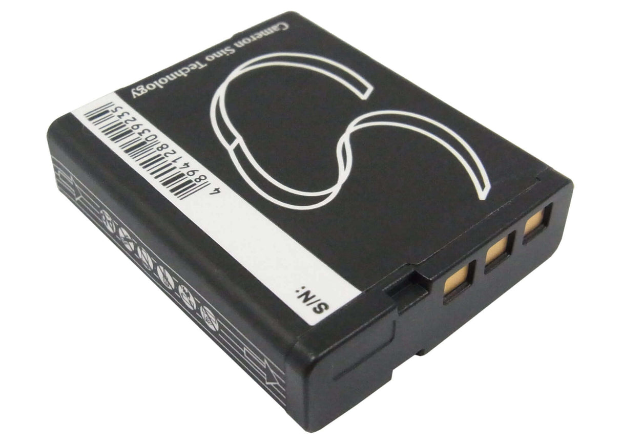 3.7V, Li-ion, 1500mAh, Camera battery fits Casio, Np-130, Exilim Ex-fc300s, Exilim Ex-h30, 5.55Wh Camera Cameron Sino Technology Limited (Camera)