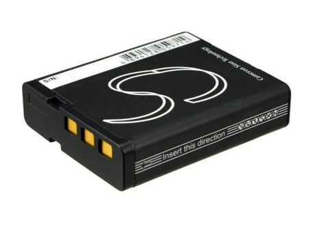 3.7V, Li-ion, 1800mAh, Camera battery fits Casio, Np-130, Exilim Ex-fc300s, Exilim Ex-h30, 6.66Wh Camera Cameron Sino Technology Limited (Camera)