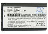 3.7V, Li-ion, 1950mAh, Camera battery fits Casio, Np-90, Exilim Ex-fh100, Exilim Ex-fh100bk, 7.215Wh Camera Cameron Sino Technology Limited (Camera)