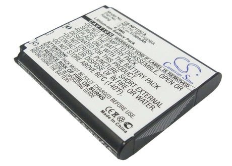 3.7V, Li-ion, 1150mAh, Camera battery fits Casio, Np-110, Exilim Ex-fc200s, Exilim Ex-fc500s, 4.255Wh Camera Cameron Sino Technology Limited (Camera)