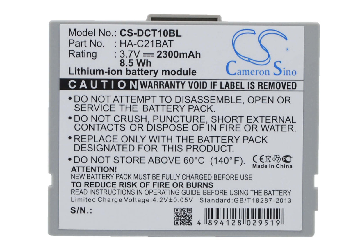 Barcode Scanner Battery For Casio It10 3.7v, 2300mah - 8.51wh Barcode Scanner Cameron Sino Technology Limited