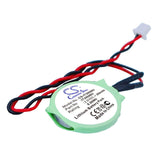 3.0V, Lithium, 200mAh, CMOS / BackUp battery fits Casio, IT3000, IT3000m53e, 0.60Wh CMOS / BackUp Cameron Sino Technology Limited