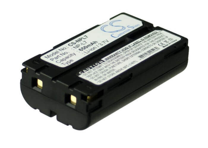 Camera Battery For Casio Qv3000-propack, Qv-3ex, Qv-ex3, Xv-3 7.4v, 650mah - 4.81wh Camera Cameron Sino Technology Limited (Suspended)